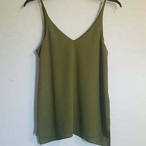 Olive green tank